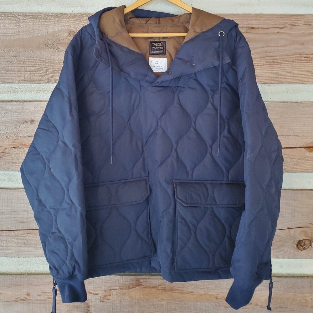 Taion Unisex Military Pullover Hoodie US Large